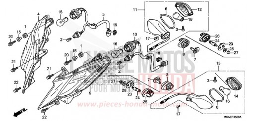 CLIGNOTANT NC750DG de 2016